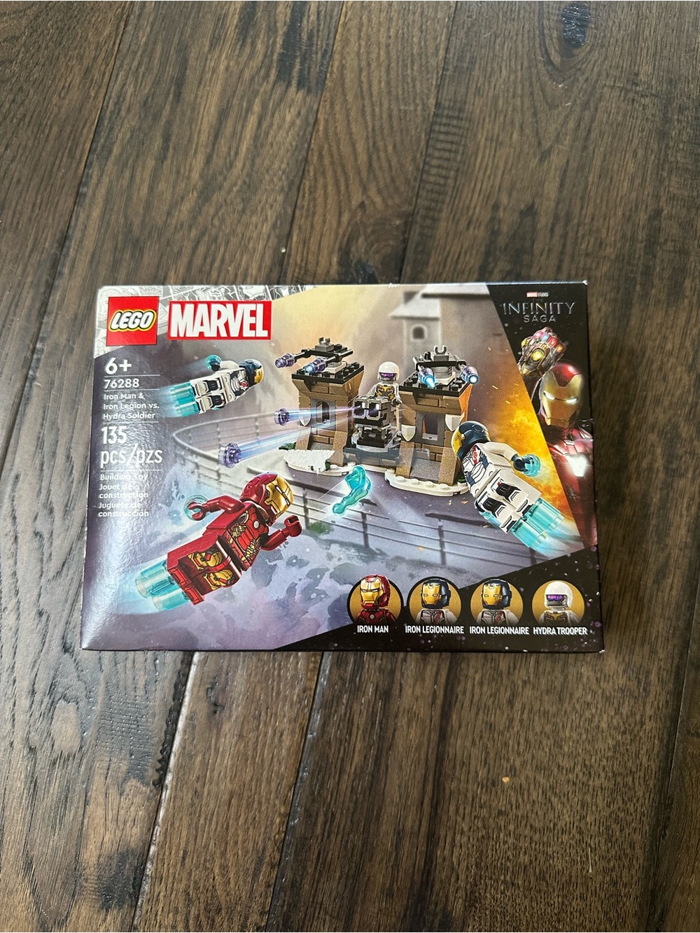LEGO Marvel Iron Man & Iron Legion vs. Hydra Soldier Set 76288
